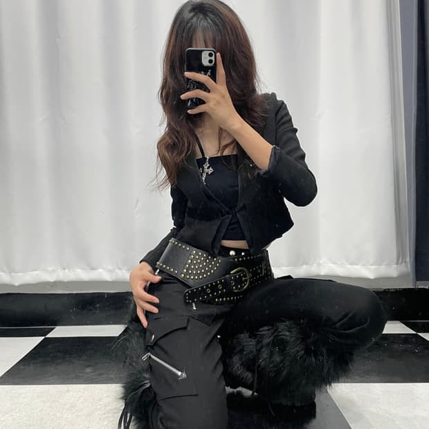 🎸블랙 미니 블레이져 자켓🎸