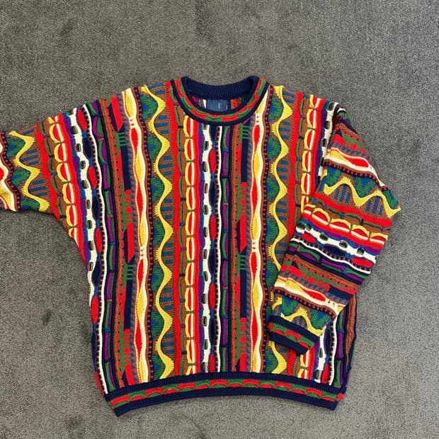 Limnos 빈티지 케이블 니트 L