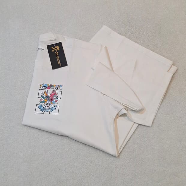 (새상품) OFF-WHITE 오프화이트 반팔티