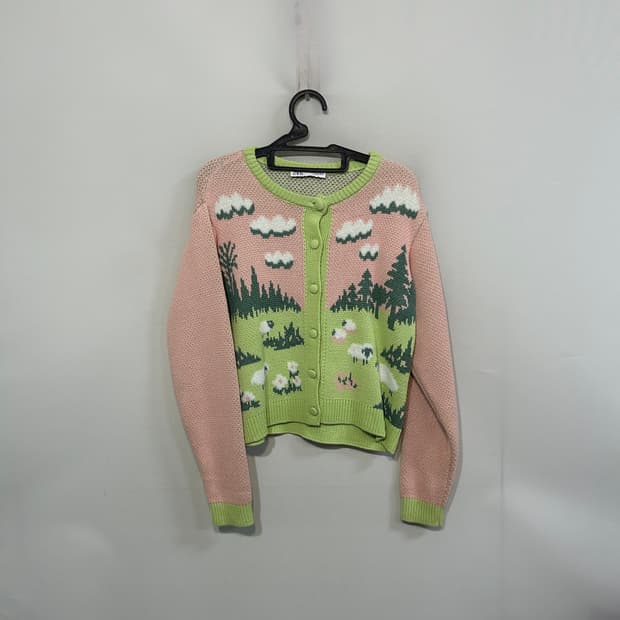 자라 니트 가디건 S