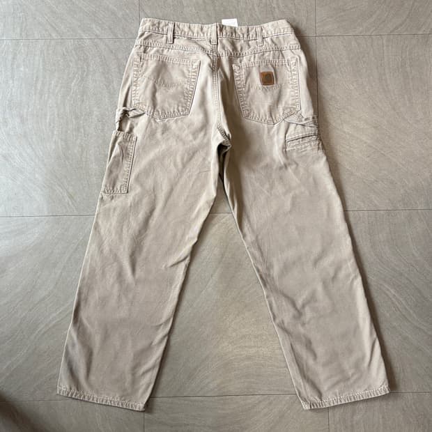 칼하트 오리지널 라이트 그레이 카펜터 팬츠