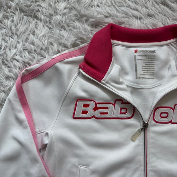 BABOLAT 일본빈티지 져지 빈티지져지 y2k져지 스포티 트랙탑