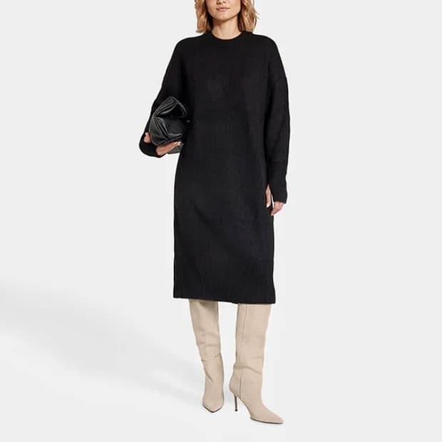 코스 COS 신상 알파카 울 니트 원피스