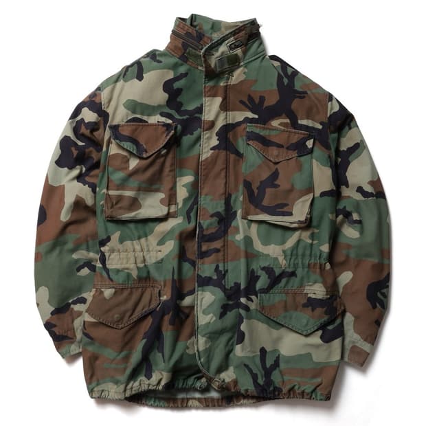US Army Camouflage M-65 Field Jacket 
