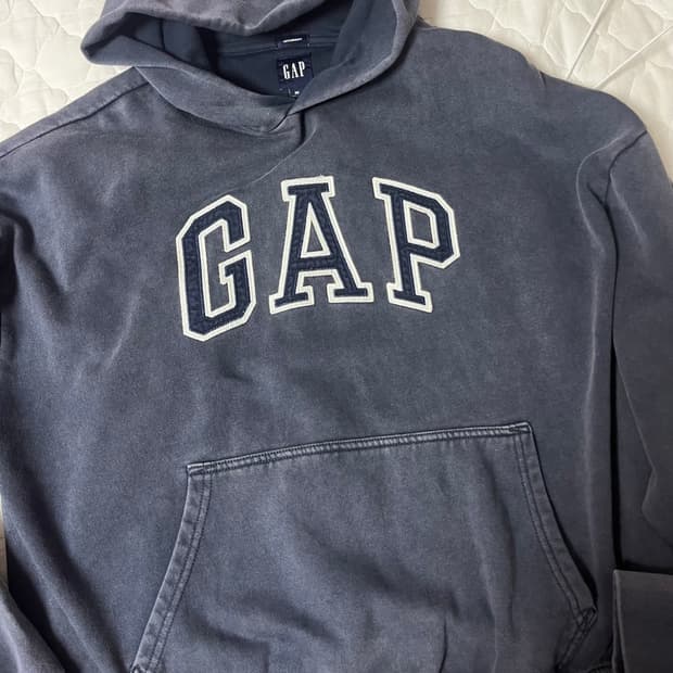 갭 기모 후드티 m 오사카 구매 정품