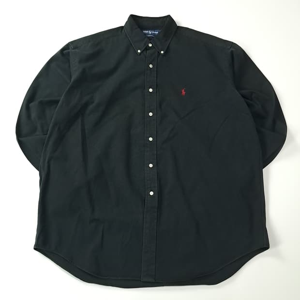 CJ338 XL 폴로 블레이크핏 90s 블랙 셔츠 남방