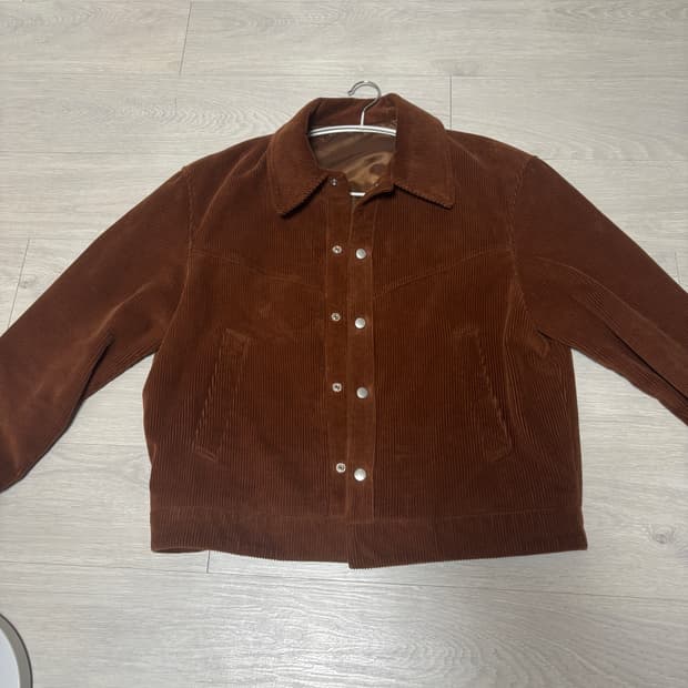 아워스코프 코듀로이 자켓 