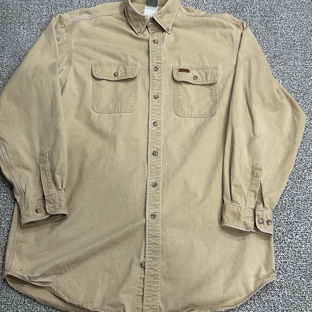 칼하트 빈티지 오버핏 워크 셔츠