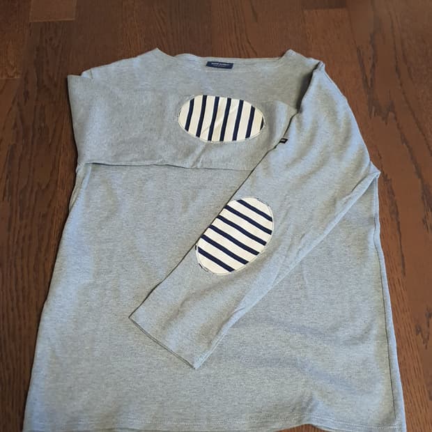 세인트제임스 길도 엘보패치 (그레이 / T5 / 남성 100)