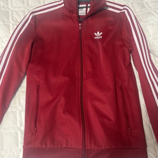 아디다스 버건디 져지 Xs