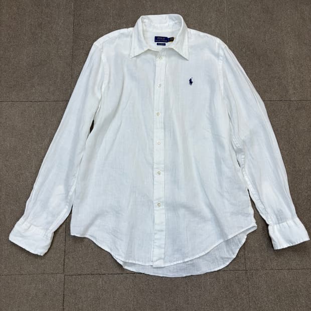 polo 신형 정품 랄프로렌 폴로 우먼스 릴렉스핏 린넨 셔츠 L