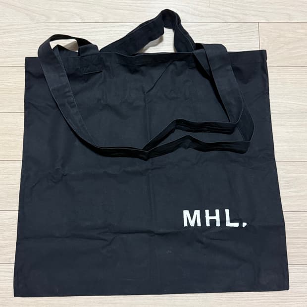 MHL 마가렛호웰 토트백 에코백 블랙
