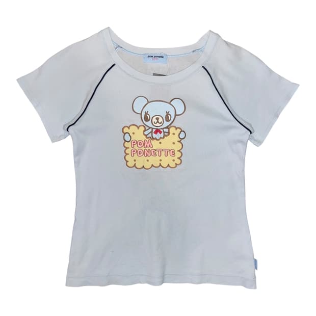 캐릭터 프린팅 반팔티 키치갸루y2k