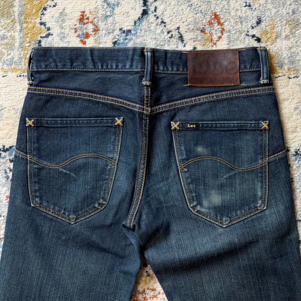Lee 리 빈티지 워싱 데님팬츠 [0-182]