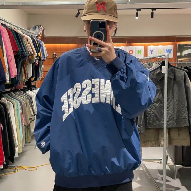 빈티지 바람막이 웜업  