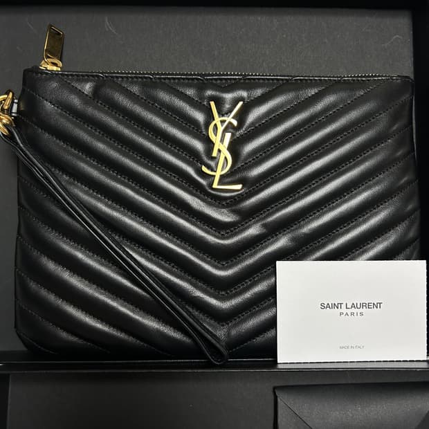 입생로랑 모노그램 클러치 스몰