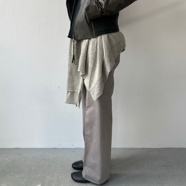 알렉산더 맥퀸 엠브로이드 리본 트라우저