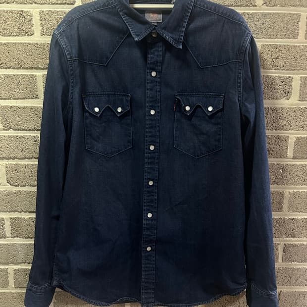 리바이스 데님 셔츠
