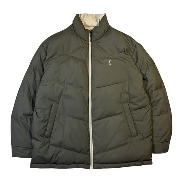 Y.S.L 입생로랑 리버시블 덕다운 패딩