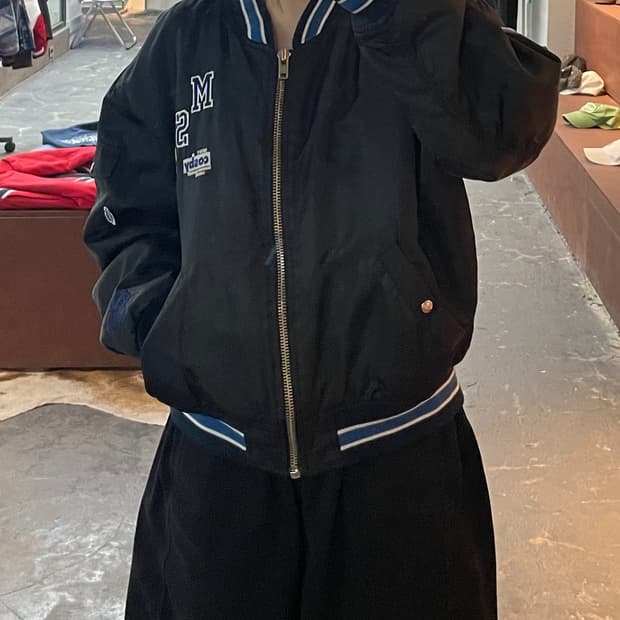 USA빈티지 Cosby 스카치 나일론 바시티 자켓 H2236