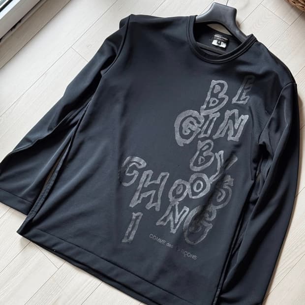 꼼데가르송 옴므 플러스 롱슬리브 M