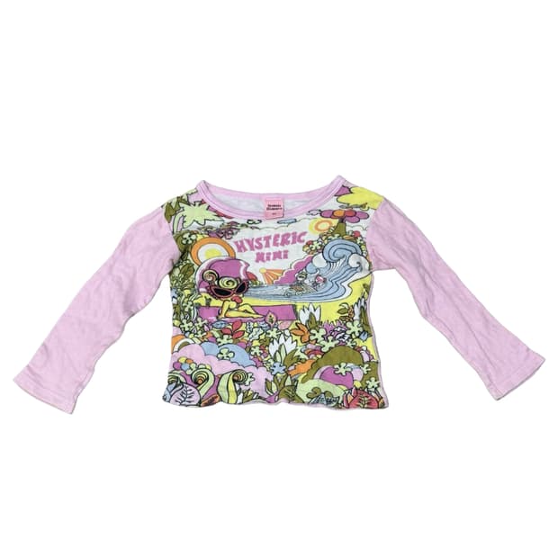 히스테릭 미니 베이비핑크 카프슬리브