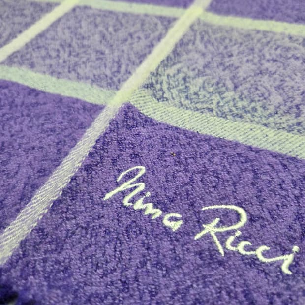 Nina Ricci 니나리치 체크 울 머플러