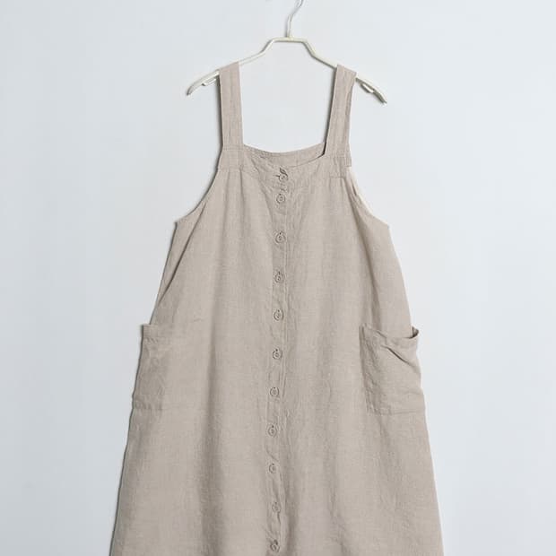 ELLIFE Linen Jumper Skirt