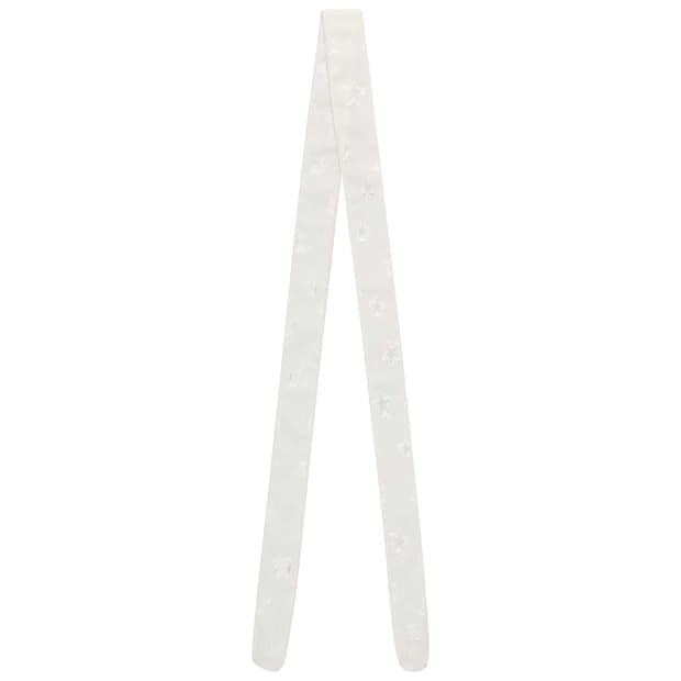 COYSEIO STAR SCARF WHITE