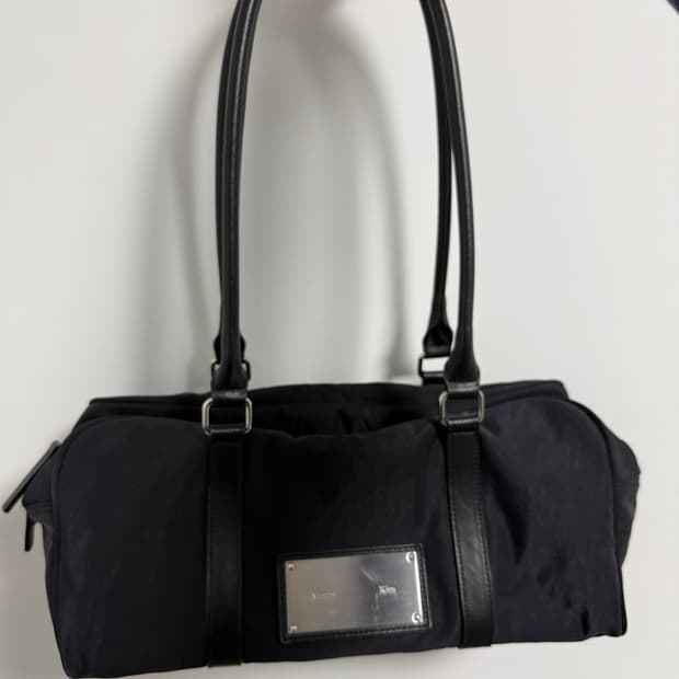 마뗑킴 스포티 토트백 블랙