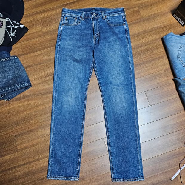 리바이스502 셀비지 