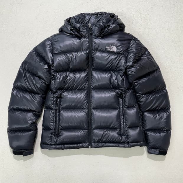 노스페이스 후드 경량 패딩 여성용 L 90