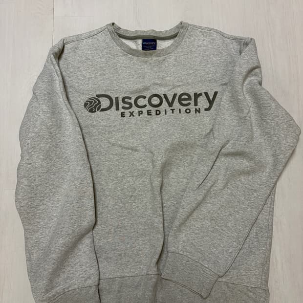 디스커버리 맨투맨 기모