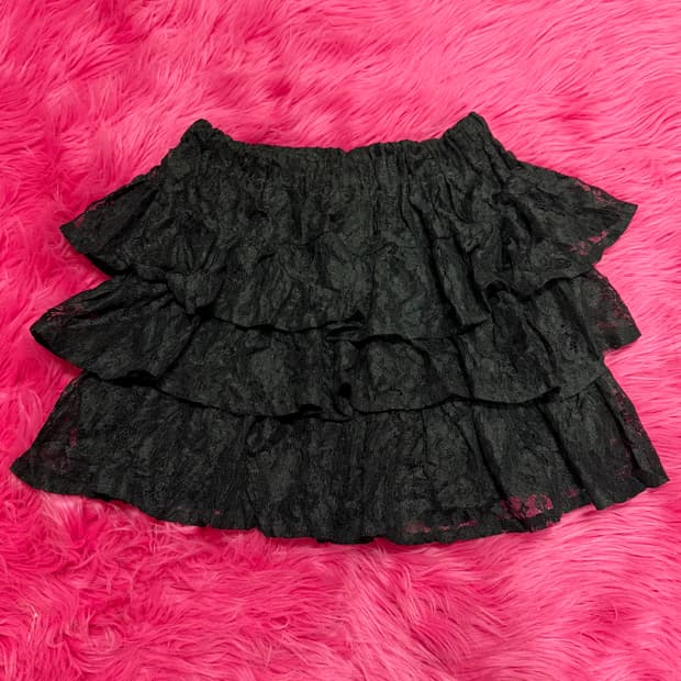 갸루 st 캉캉 스커트