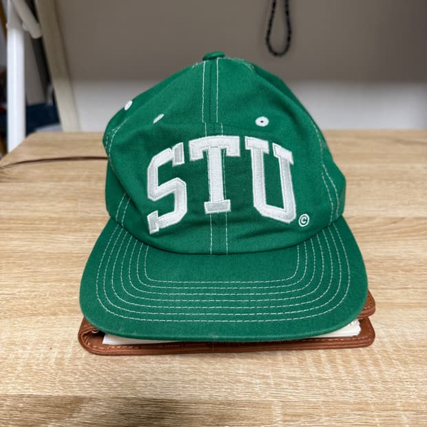 스투시 stu 아치 볼캡