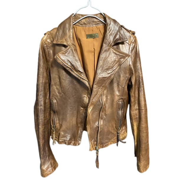 Goa[G.O.A] 00s leather jacket 