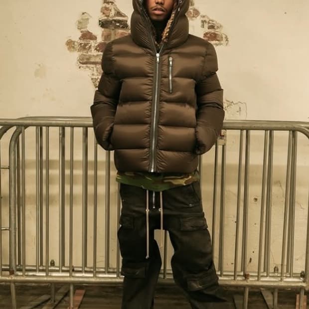 릭오웬스 김프 패딩 38