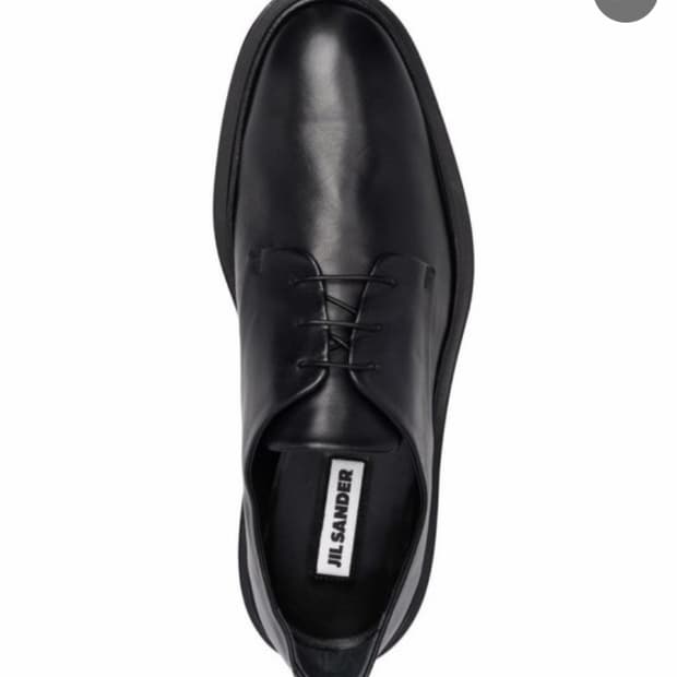 질샌더 더비 슈즈 블랙 45사이즈
