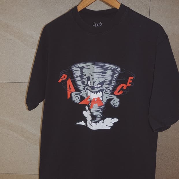 팔라스 토네이도 티셔츠 블랙 - 24FW