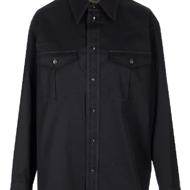 (구매) 르메르 릴렉스 웨스턴 코튼 셔츠(50,52사이즈)