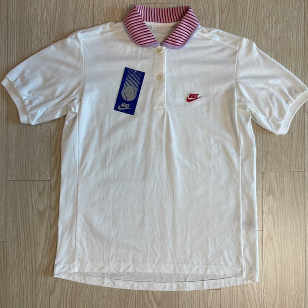 나이키 80s 올드 폴로 피케 우먼스 티셔츠 NIKE OLD 14번