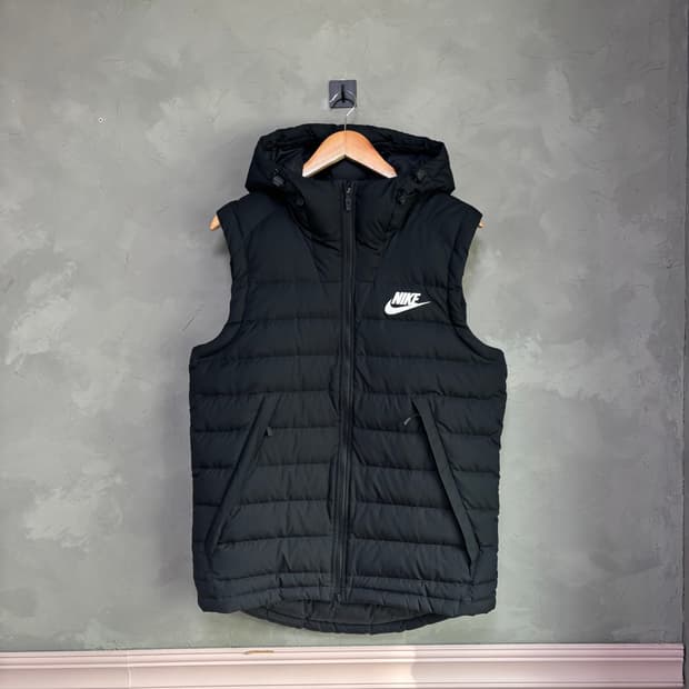 나이키 스우시 덕 다운 패딩 조끼