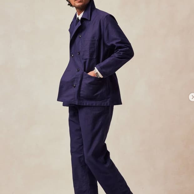 LSC 몰스킨 프렌치 워크 더블 자켓