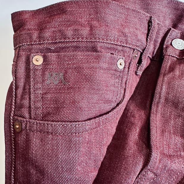 RRL 더블알엘 슬림핏 셀비지 데님 32-30 신품급 올드 모델