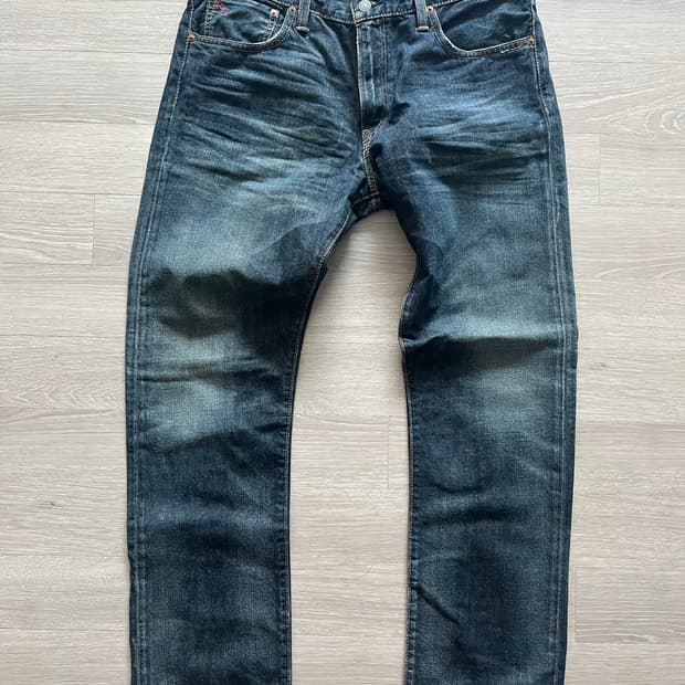 Polo selvedge denim