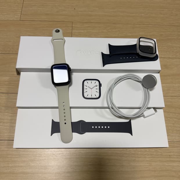 애플워치 7 미드나이트 45mm