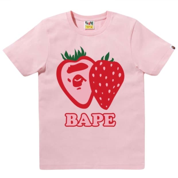 베이프 스트로베리 반팔