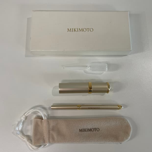 미키모토 펄 진주 장식 립 브러쉬, 퍼퓸 듀오 세트 MIKIMOTO