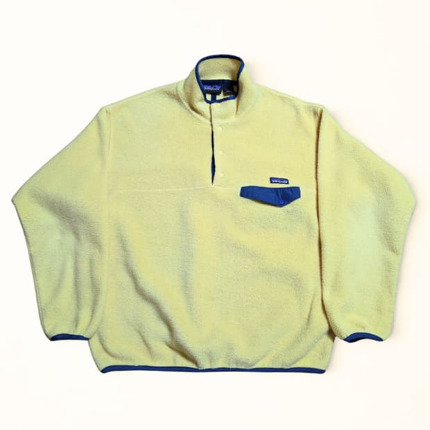 (L)파타고니아 빈티지옐로우 신칠라 플리스