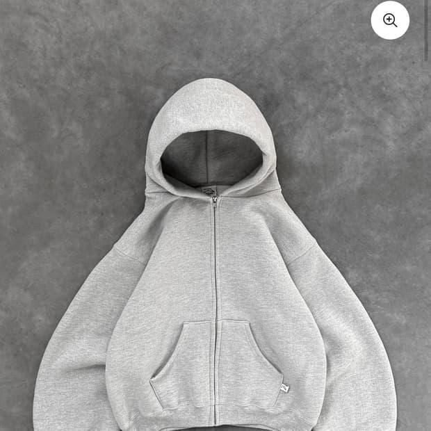 아킴보클럽 후드집업 그레이 L 